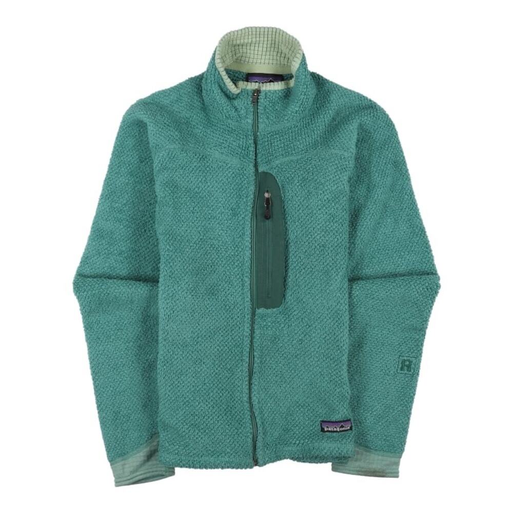 Patagonia Women's R2 Jacket Fleece Size Small Agate Green / Teal